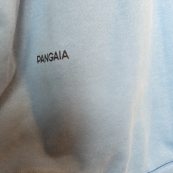 Pangaia Grade Sky Blue Crew Neck Recycled Organic Cotton Sweatshirt Size Small - Picture 6 of 8
